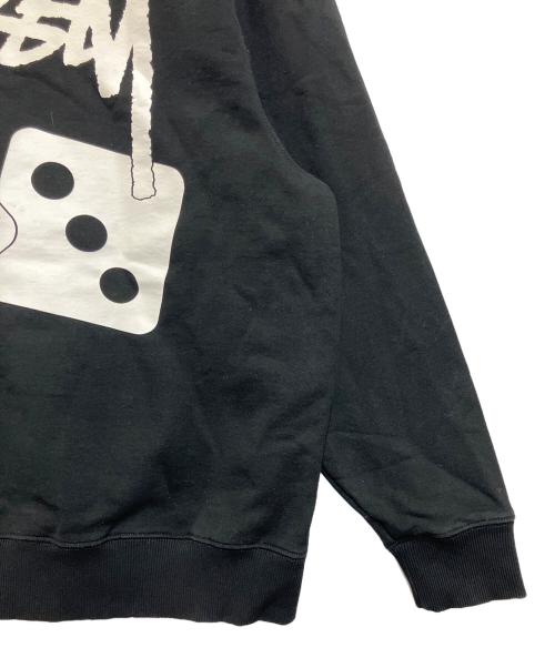 stussy（ステューシー）stussy (ステューシー) スウェット ブラック サイズ:SIZE Mの古着・服飾アイテム