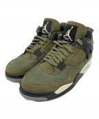 NIKEナイキ）の古着「Air Jordan 4 Retro SE Craft」｜グリーン