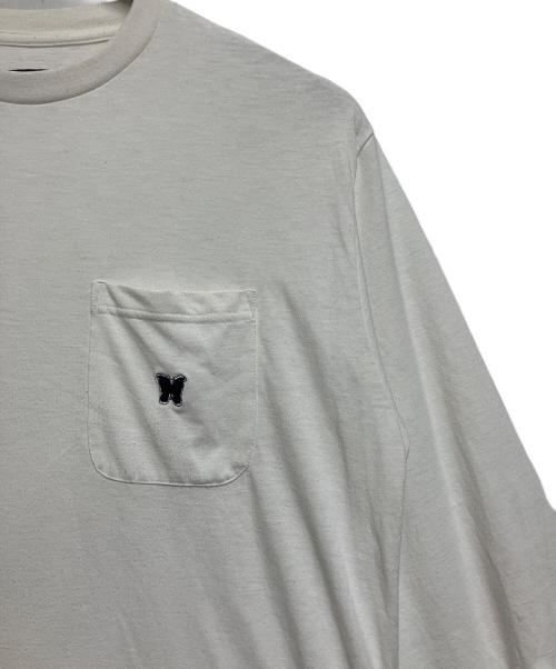 Needles（ニードルズ）Needles (ニードルズ) 長袖カットソー ホワイト サイズ:Mの古着・服飾アイテム