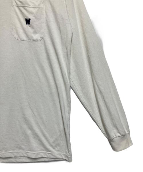 Needles（ニードルズ）Needles (ニードルズ) 長袖カットソー ホワイト サイズ:Mの古着・服飾アイテム