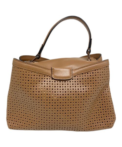 GIANNI CHIARINI（ジャンニ キアリーニ）GIANNI CHIARINI (ジャンニ キアリーニ) ハンドバッグ ブラウンの古着・服飾アイテム