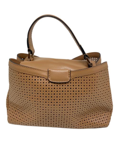 GIANNI CHIARINI（ジャンニ キアリーニ）GIANNI CHIARINI (ジャンニ キアリーニ) ハンドバッグ ブラウンの古着・服飾アイテム