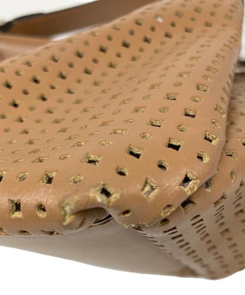 GIANNI CHIARINI（ジャンニ キアリーニ）GIANNI CHIARINI (ジャンニ キアリーニ) ハンドバッグ ブラウンの古着・服飾アイテム