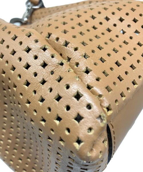 GIANNI CHIARINI（ジャンニ キアリーニ）GIANNI CHIARINI (ジャンニ キアリーニ) ハンドバッグ ブラウンの古着・服飾アイテム
