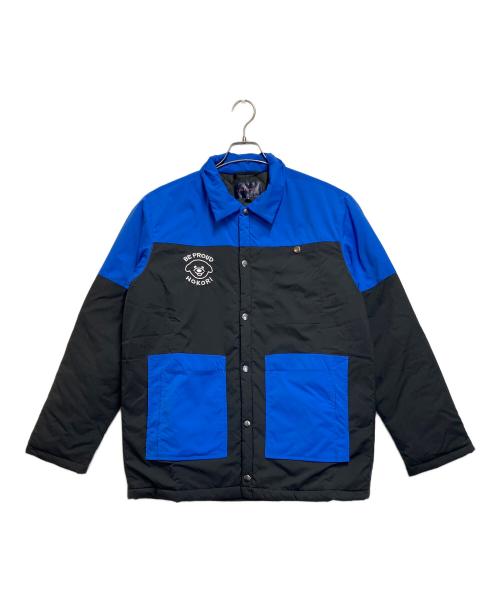LIVERTINE AGE（リバティンエイジ）LIVERTINE AGE (リバティンエイジ) コーチジャケット ブルー×ブラック サイズ:SIZE L 未使用品の古着・服飾アイテム