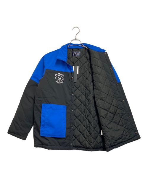 LIVERTINE AGE（リバティンエイジ）LIVERTINE AGE (リバティンエイジ) コーチジャケット ブルー×ブラック サイズ:SIZE L 未使用品の古着・服飾アイテム