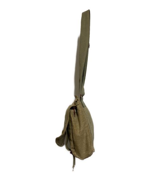 Military bag（ミリタリーバック）Military bag (ミリタリーバック) 兵用雑嚢 オリーブの古着・服飾アイテム