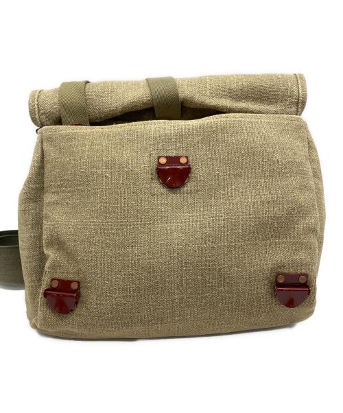 Military bag（ミリタリーバック）Military bag (ミリタリーバック) 兵用雑嚢 オリーブの古着・服飾アイテム