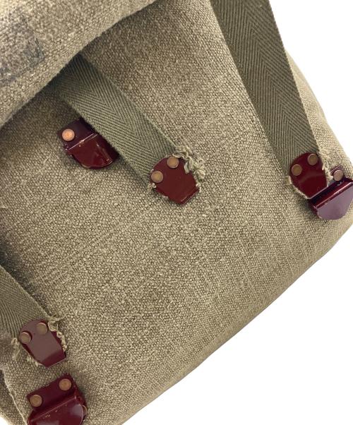 Military bag（ミリタリーバック）Military bag (ミリタリーバック) 兵用雑嚢 オリーブの古着・服飾アイテム