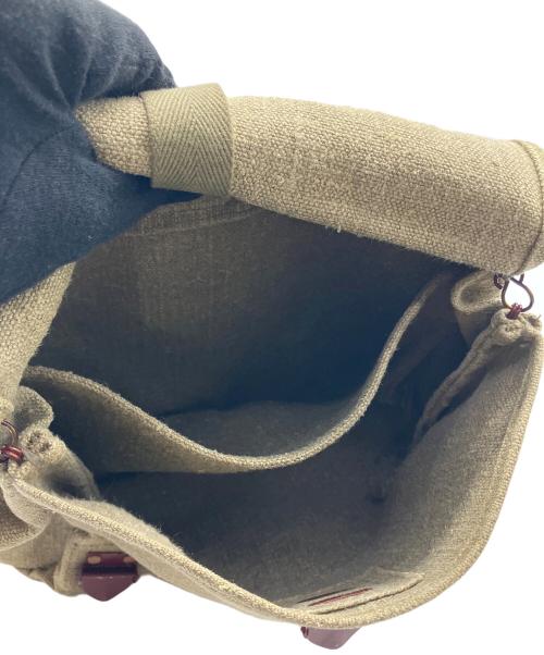 Military bag（ミリタリーバック）Military bag (ミリタリーバック) 兵用雑嚢 オリーブの古着・服飾アイテム
