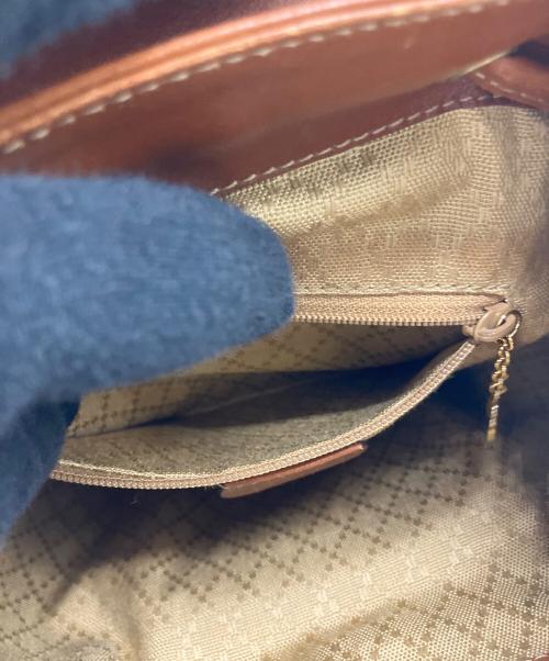 GUCCI（グッチ）GUCCI (グッチ) ミニリュックサック ブラウンの古着・服飾アイテム