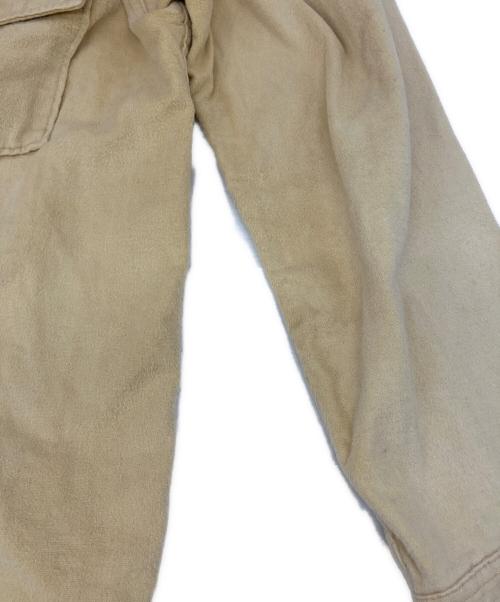 WOOLRICH（ウールリッチ）WOOLRICH (ウールリッチ) シャモアクロスシャツ ベージュ×オレンジ サイズ:SIZE XLの古着・服飾アイテム