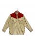 WOOLRICH（ウールリッチ）の古着「シャモアクロスシャツ」｜ベージュ×オレンジ
