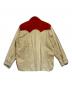WOOLRICH (ウールリッチ) シャモアクロスシャツ ベージュ×オレンジ サイズ:SIZE XL：4500円