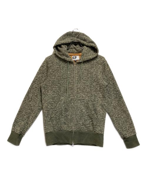 Engineered Garments（エンジニアド ガーメンツ）Engineered Garments (エンジニアド ガーメンツ) ダブルジップパーカー グリーン サイズ:SIZE Mの古着・服飾アイテム