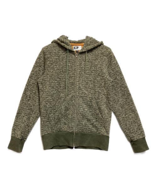 Engineered Garments（エンジニアド ガーメンツ）Engineered Garments (エンジニアド ガーメンツ) ダブルジップパーカー グリーン サイズ:SIZE Mの古着・服飾アイテム