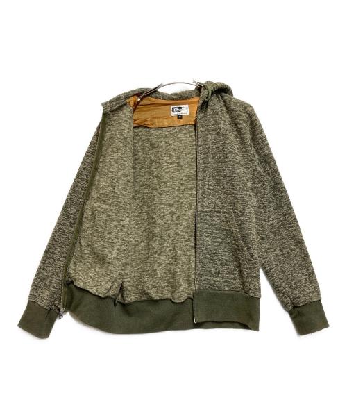 Engineered Garments（エンジニアド ガーメンツ）Engineered Garments (エンジニアド ガーメンツ) ダブルジップパーカー グリーン サイズ:SIZE Mの古着・服飾アイテム