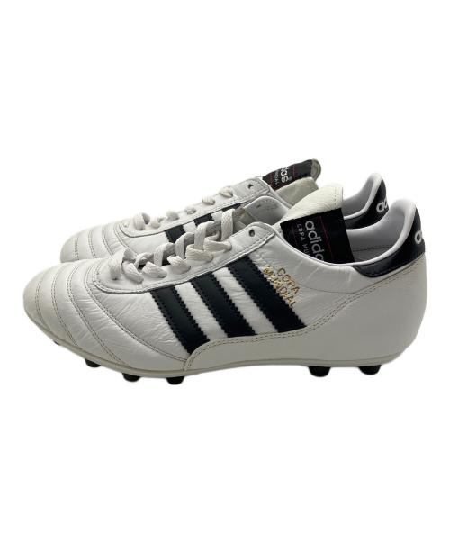 adidas（アディダス）adidas (アディダス) サッカースパイク ホワイト×ブラック サイズ:25の古着・服飾アイテム