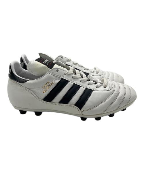 adidas（アディダス）adidas (アディダス) サッカースパイク ホワイト×ブラック サイズ:25の古着・服飾アイテム