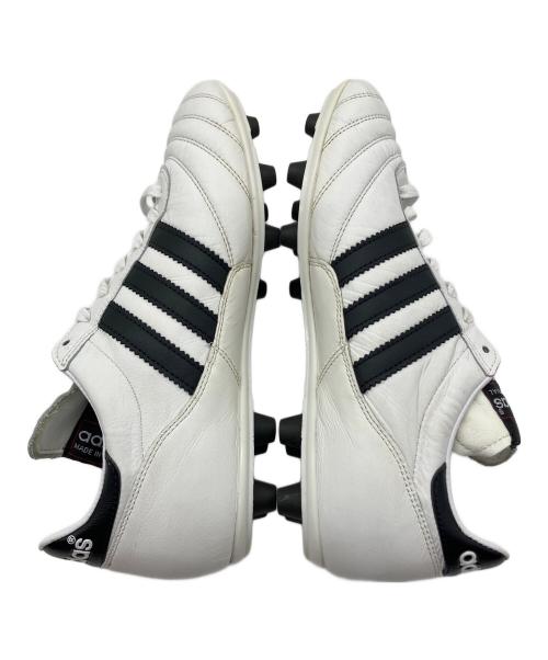 adidas（アディダス）adidas (アディダス) サッカースパイク ホワイト×ブラック サイズ:25の古着・服飾アイテム