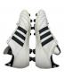 中古・古着 adidas (アディダス) サッカースパイク ホワイト×ブラック サイズ:25：5000円