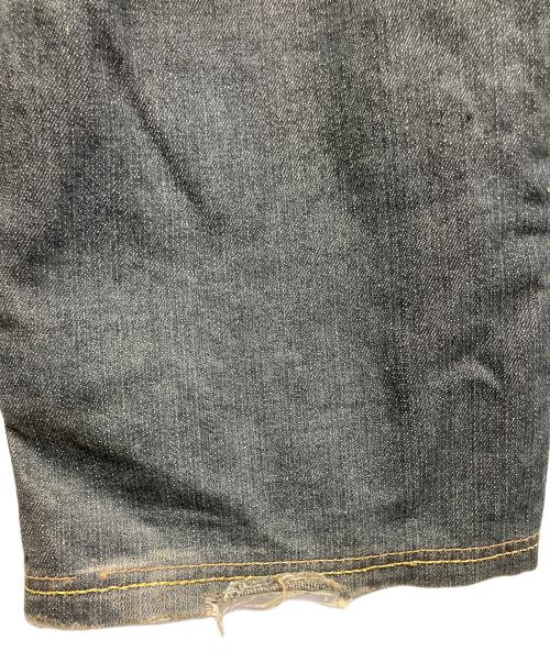 Crown holder（クラウン・ホルダー）Crown holder (クラウン・ホルダー) デニムパンツ インディゴ×レッド サイズ:SIZE 91cm (W36)の古着・服飾アイテム