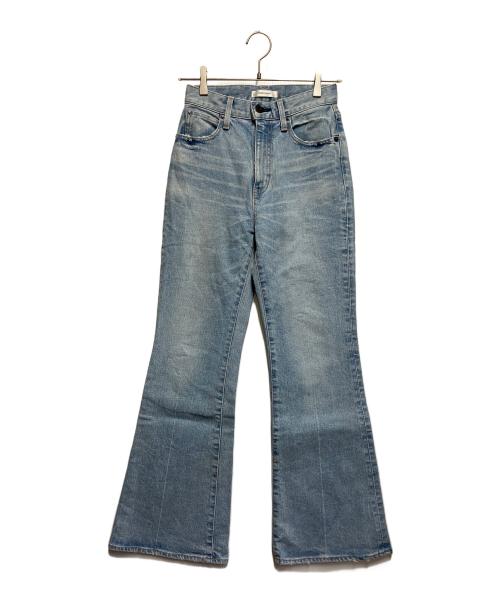 moussy（マウジー）moussy (マウジー) フレアデニムパンツ インディゴ サイズ:SIZE 63.5cm (W25)の古着・服飾アイテム