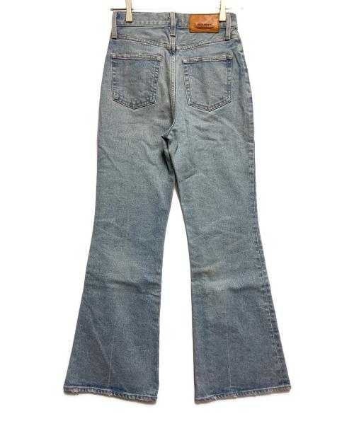 moussy（マウジー）moussy (マウジー) フレアデニムパンツ インディゴ サイズ:SIZE 63.5cm (W25)の古着・服飾アイテム