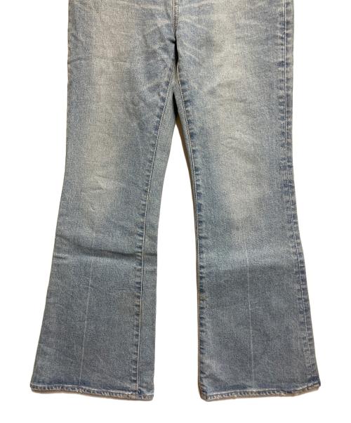 moussy（マウジー）moussy (マウジー) フレアデニムパンツ インディゴ サイズ:SIZE 63.5cm (W25)の古着・服飾アイテム