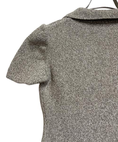 Snidel（スナイデル）Snidel (スナイデル) トレンチニットワンピ グレー サイズ:SIZE ONEの古着・服飾アイテム