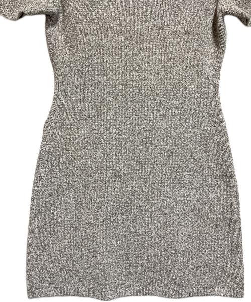 Snidel（スナイデル）Snidel (スナイデル) トレンチニットワンピ グレー サイズ:SIZE ONEの古着・服飾アイテム