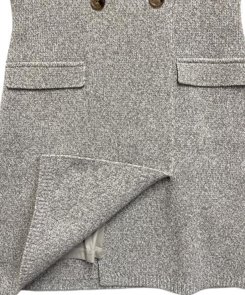 Snidel（スナイデル）Snidel (スナイデル) トレンチニットワンピ グレー サイズ:SIZE ONEの古着・服飾アイテム
