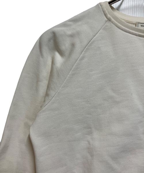 maison kitsune（メゾンキツネ）MAISON KITSUNE (メゾンキツネ) スウェット ホワイト サイズ:Sの古着・服飾アイテム