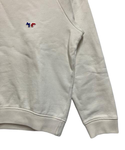 maison kitsune（メゾンキツネ）MAISON KITSUNE (メゾンキツネ) スウェット ホワイト サイズ:Sの古着・服飾アイテム
