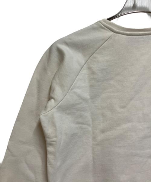 maison kitsune（メゾンキツネ）MAISON KITSUNE (メゾンキツネ) スウェット ホワイト サイズ:Sの古着・服飾アイテム