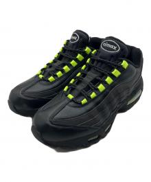 NIKE（ナイキ）の古着「AIR MAX 95　BIG BUBBLE SE」｜ブラック×黄緑