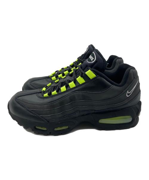 NIKE（ナイキ）NIKE (ナイキ) AIR MAX 95　BIG BUBBLE SE ブラック×黄緑 サイズ:26.5ｃｍの古着・服飾アイテム