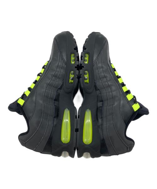 NIKE（ナイキ）NIKE (ナイキ) AIR MAX 95　BIG BUBBLE SE ブラック×黄緑 サイズ:26.5ｃｍの古着・服飾アイテム