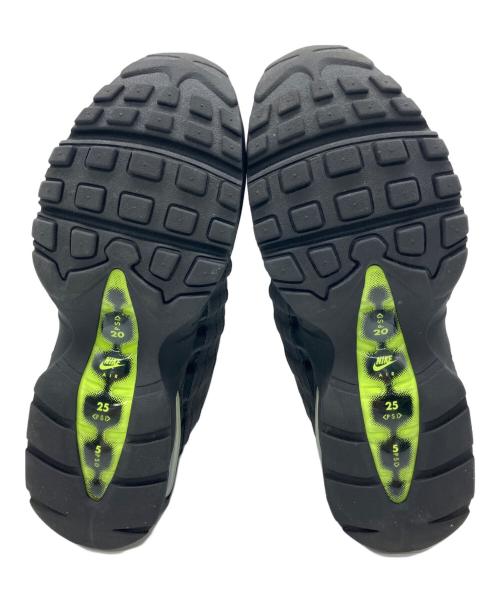 NIKE（ナイキ）NIKE (ナイキ) AIR MAX 95　BIG BUBBLE SE ブラック×黄緑 サイズ:26.5ｃｍの古着・服飾アイテム