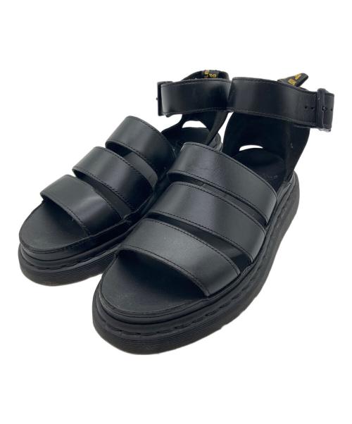 Dr.Martens（ドクターマーチン）Dr.Martens (ドクターマーチン) ストラップサンダル ブラック サイズ:US 8の古着・服飾アイテム