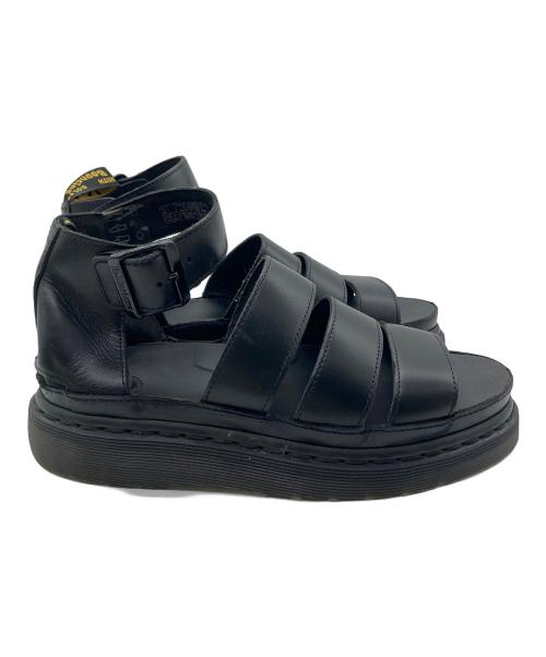 Dr.Martens（ドクターマーチン）Dr.Martens (ドクターマーチン) ストラップサンダル ブラック サイズ:US 8の古着・服飾アイテム