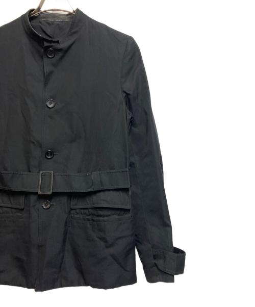 BALENCIAGA（バレンシアガ）BALENCIAGA (バレンシアガ) ショートトレンチコート ブラック サイズ:44の古着・服飾アイテム