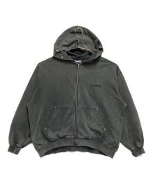 SUPPLIER（サプライヤー）の古着「ジップパーカー」｜ダークグレー