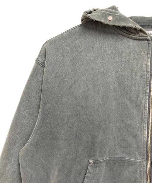 SUPPLIER（サプライヤー）SUPPLIER (サプライヤー) ジップパーカー ダークグレー サイズ:Mの古着・服飾アイテム