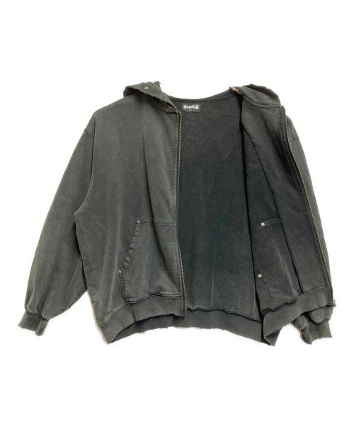 SUPPLIER（サプライヤー）SUPPLIER (サプライヤー) ジップパーカー ダークグレー サイズ:Mの古着・服飾アイテム