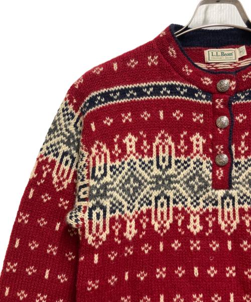 L.L.Bean（エルエルビーン）L.L.Bean (エルエルビーン) 厚手ニット レッド サイズ:Sの古着・服飾アイテム