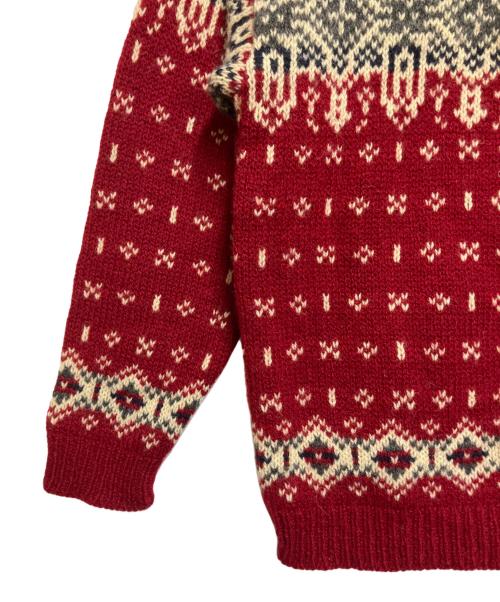 L.L.Bean（エルエルビーン）L.L.Bean (エルエルビーン) 厚手ニット レッド サイズ:Sの古着・服飾アイテム