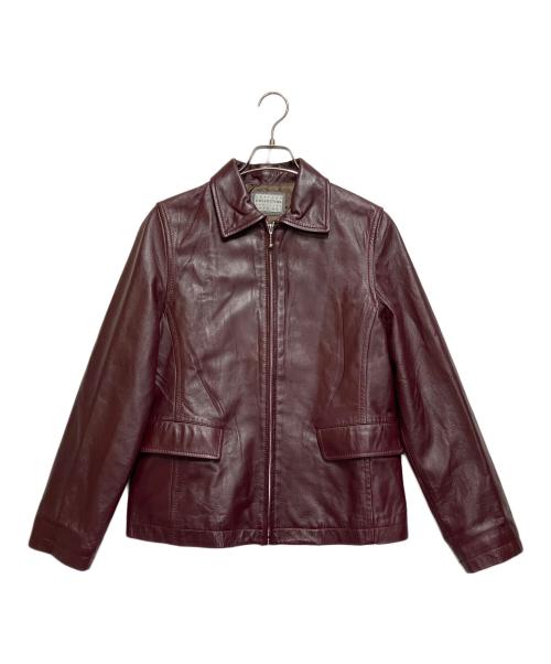 HAI SPORTING GEAR（ハイスポーティングギア）HAI SPORTING GEAR (ハイスポーティングギア) レザージャケット ブラウン サイズ:SIZE Mの古着・服飾アイテム