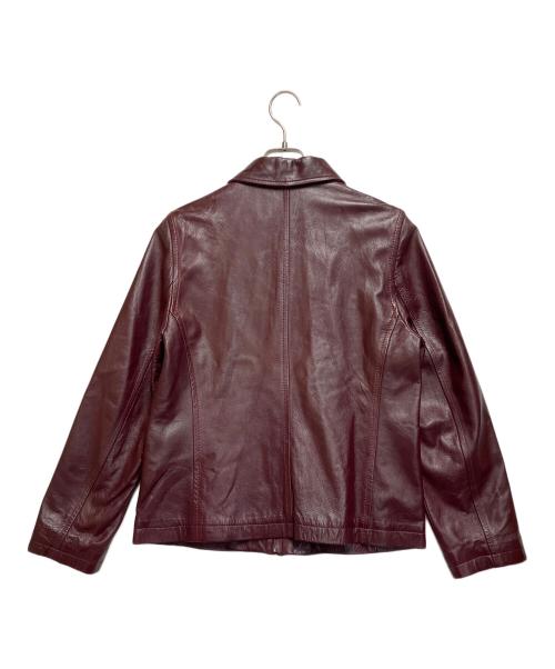 HAI SPORTING GEAR（ハイスポーティングギア）HAI SPORTING GEAR (ハイスポーティングギア) レザージャケット ブラウン サイズ:SIZE Mの古着・服飾アイテム