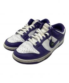 NIKE（ナイキ）の古着「Dunk Low Retro」｜パープル×ホワイト